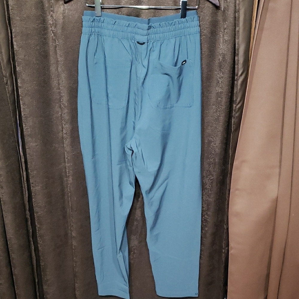 Prana Women's M Stretch Grey Blue Pants NWT - Picture 5 of 5